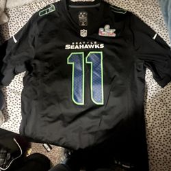 Seahawks Jaxon Smith Njigba Super Bowl Jersey 