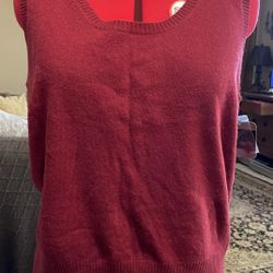 Mossimo Red Vest 