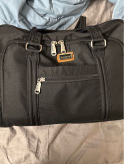 Black baby diaper bag