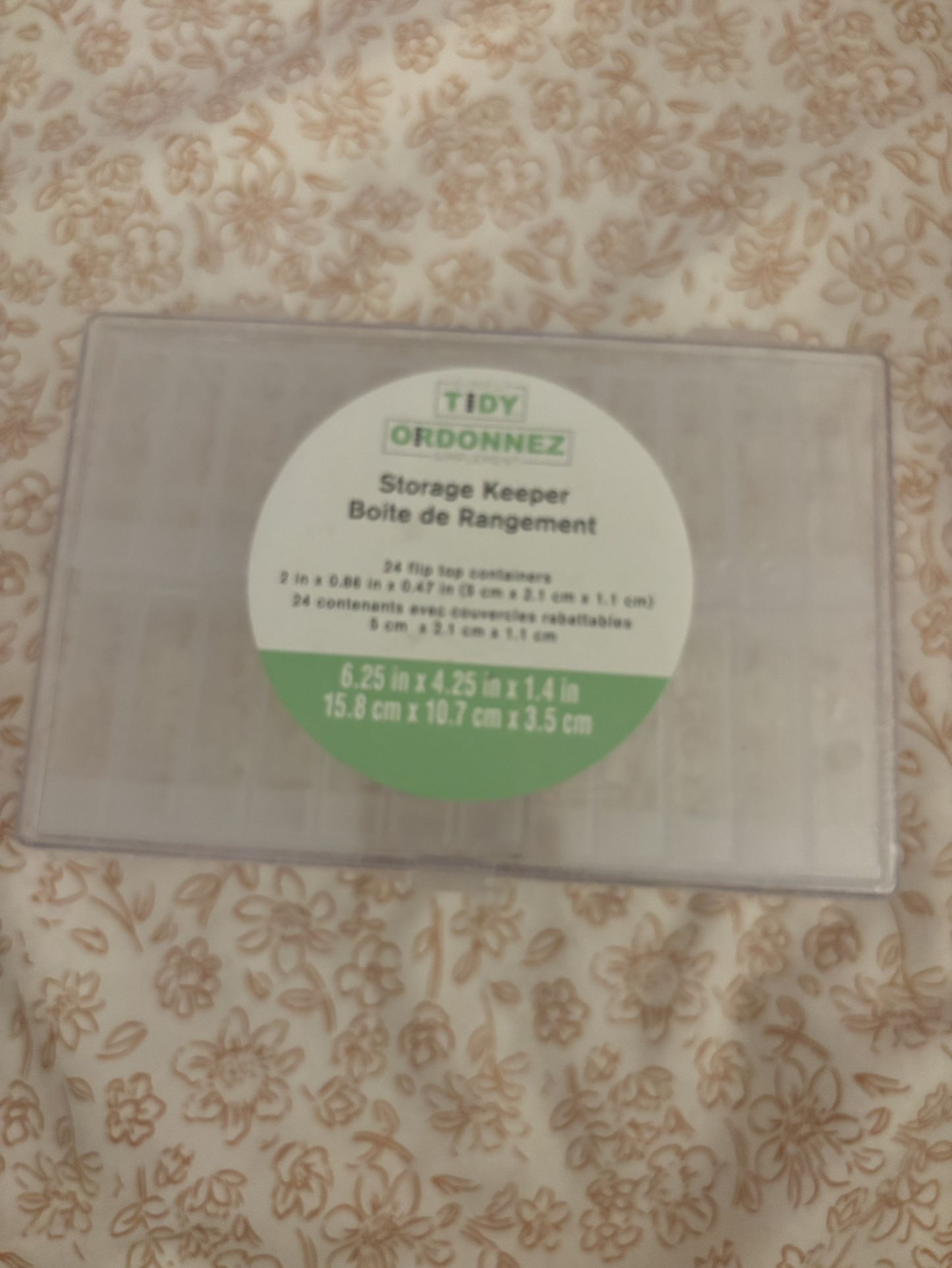 Bead Organizer with Removable Bead Containers by Bead Landing