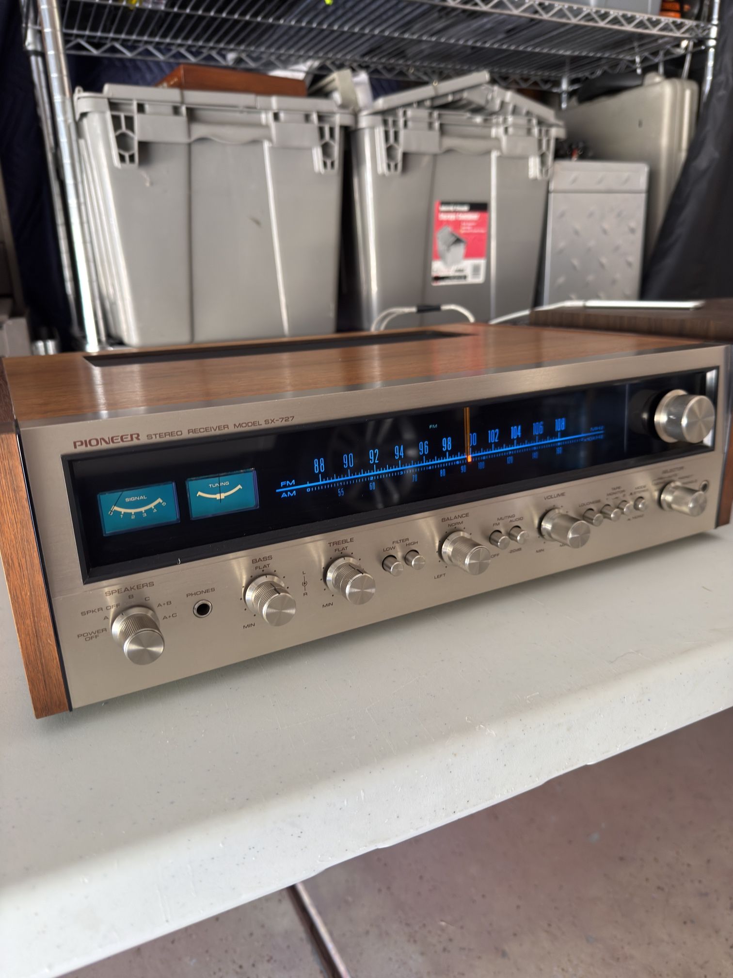 Pioneer Stereo Receiver SX 727