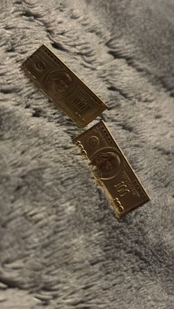 Gold Bill earrings