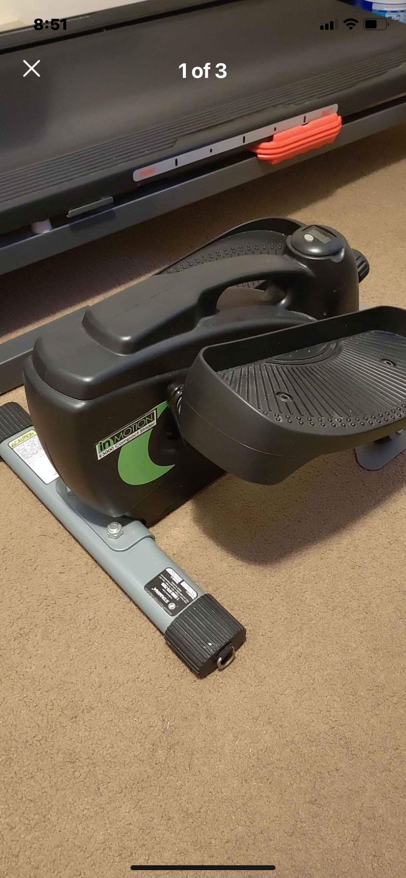 Inmotion E3000 Strider Elliptical