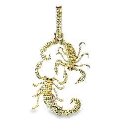 2 Scorpio Fashion Pendant