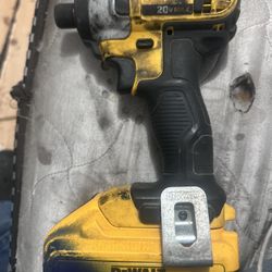 I have all three devices impact drill the very flashlight in the very six amp battery is a big one