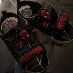 Light Up Spider Man Sandals 
