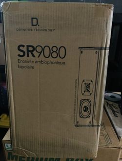 New Def Tech SR9080 Bipolar Speakers!