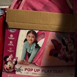 Pop Up Minnie Mouse Tent