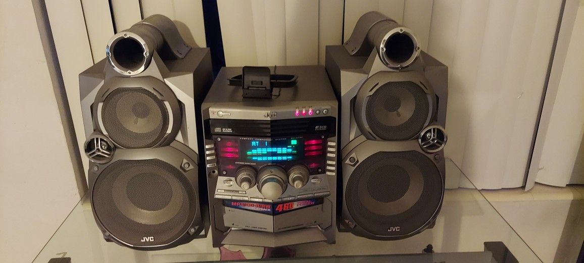 Jvc 460 Watt Giga Tube Sp- MX Gt88 Stereo