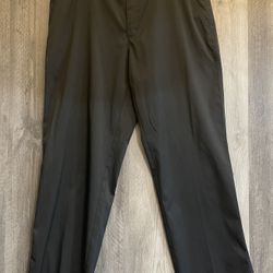 Nike Golf Pants 34X32 Dri-Fit Stretch Chino Activewear Black