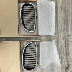 BMW E60 Kidney Grills