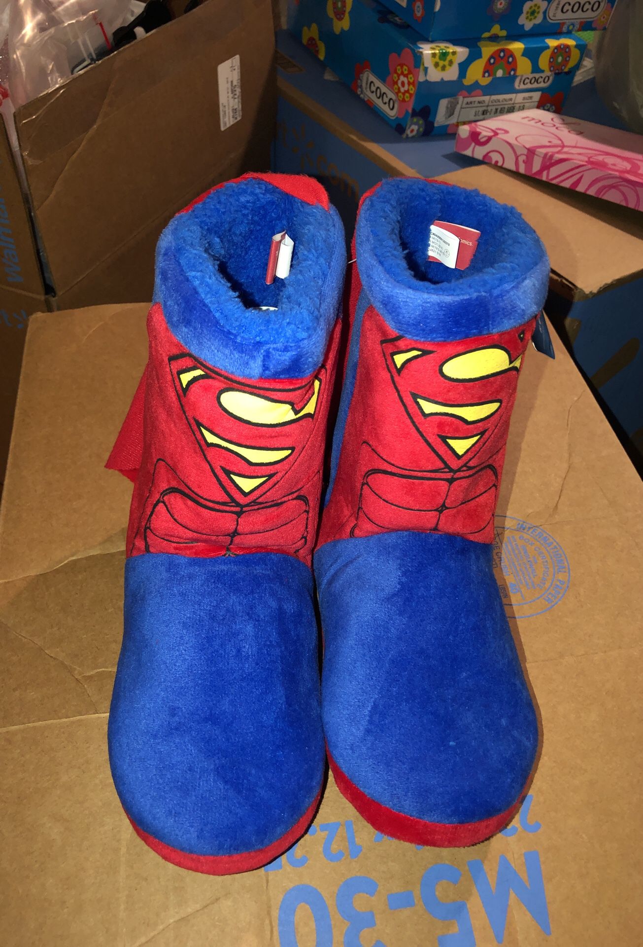 Superman slippers (DC Comic)