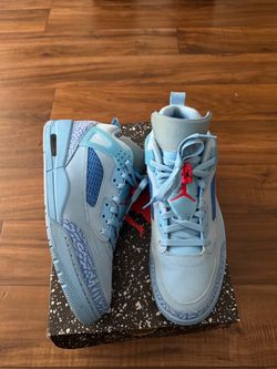 Jordan Spizike Low "Houston Oilers" (Size 11.5) - Worn 2x w/ Original Box