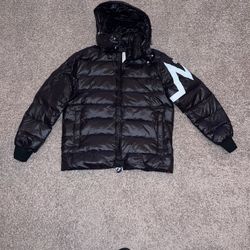 Moncler Coat Black Size Medium 
