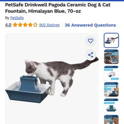 Dog & Cat Water Fountain 
