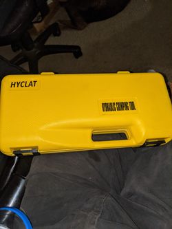 Hydraulic Crimp Tool Hyclat Brand New In Box