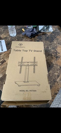 Table top tv stand for any size