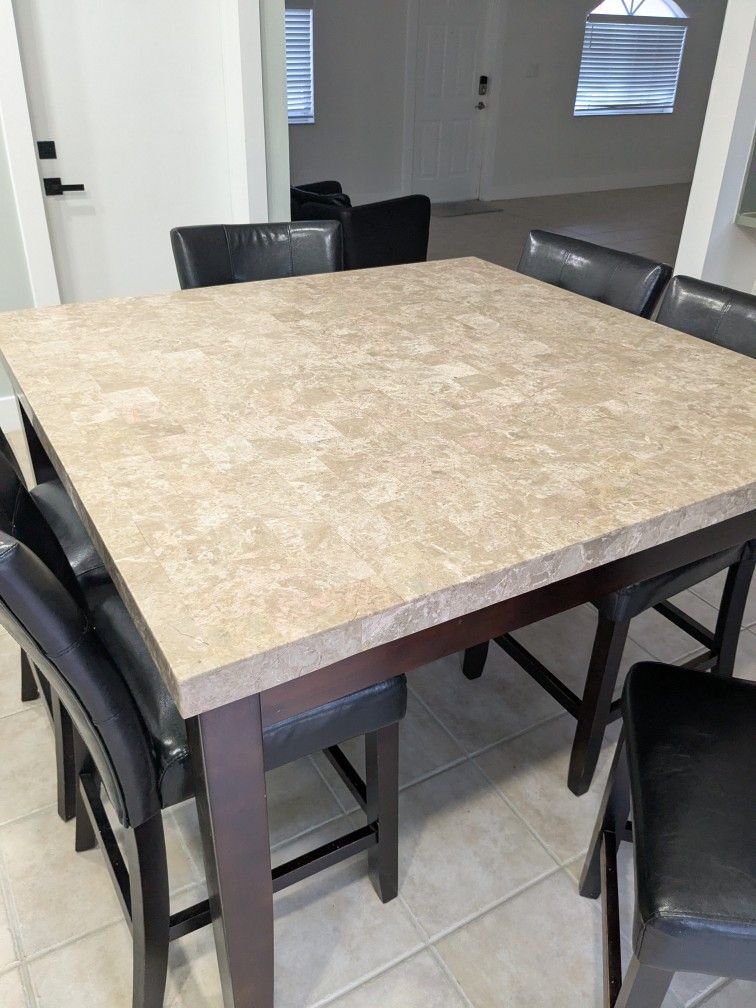 Kitchen Dining Room Table With 6 Seats
