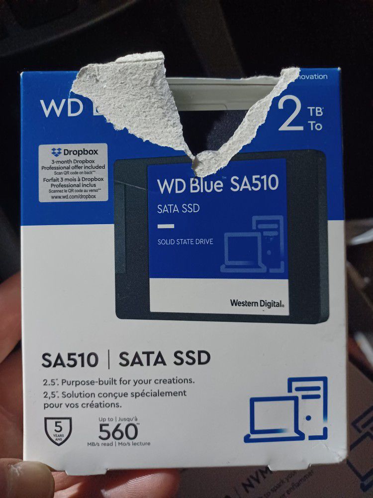 Wd Blue 5A510 SATA SSD 2TB