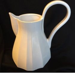 Tyler Florence Rustic White Mikasa Pitcher 
