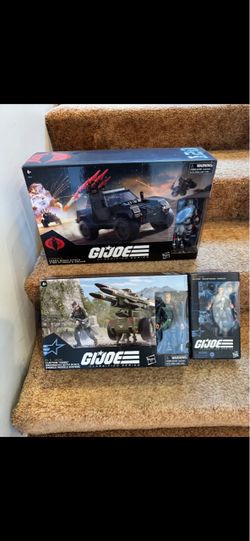 GI Joe Action Figure lot w/Vehicles