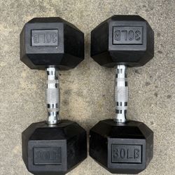 30 Lb Dumbbell Weights (pair)