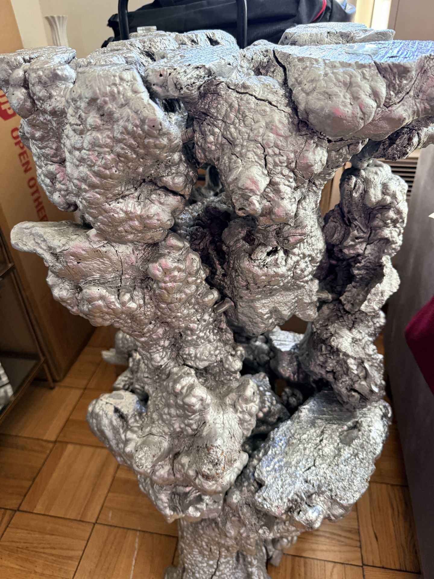 Side Tables Heavy Real Wood