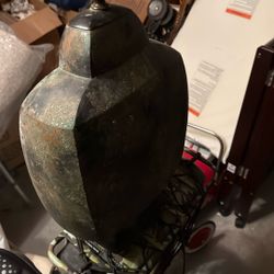 Mid Century Bronze Lamp 