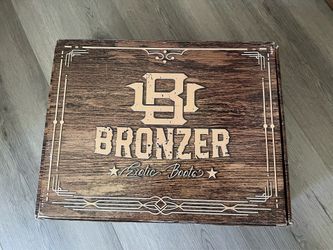 Bronzer Pirarucu Cowboy Boots