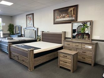 4PC King Bedroom Set