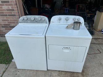Washer and dryer