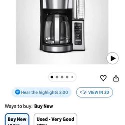 Great Moving Deal Good Condition Ninja 🥷 12 Cup Programmable Coffee ☕️ Machine 