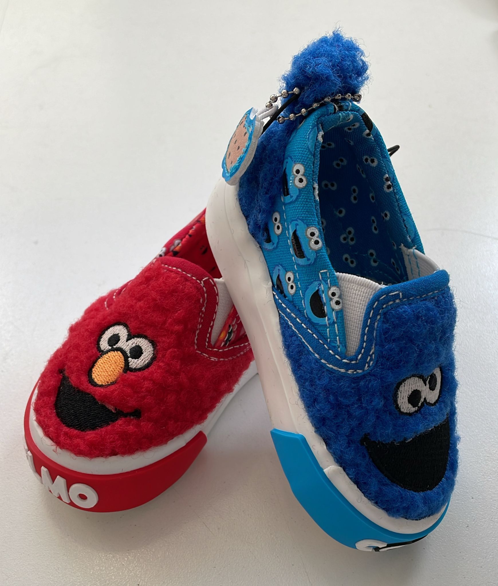 Elmo and Cookie Monster Toddler Boys Sneakers