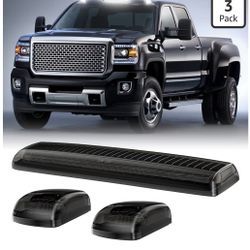 LED Cabin Ceiling Marker Lights Compatible with Silverado Sierra 2500HD 3500HD 2015-19