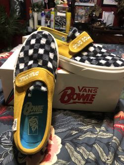 Vans x David Bowie Slip-On Hunky Dory Skate Shoes