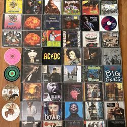 CD’s AC/DC, Bowie, Ice Cube, BLACK SABBATH, and Many More! 