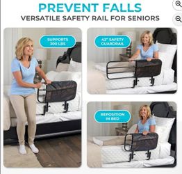 Safety bed rail, brand new in box, Stander, folding, half price