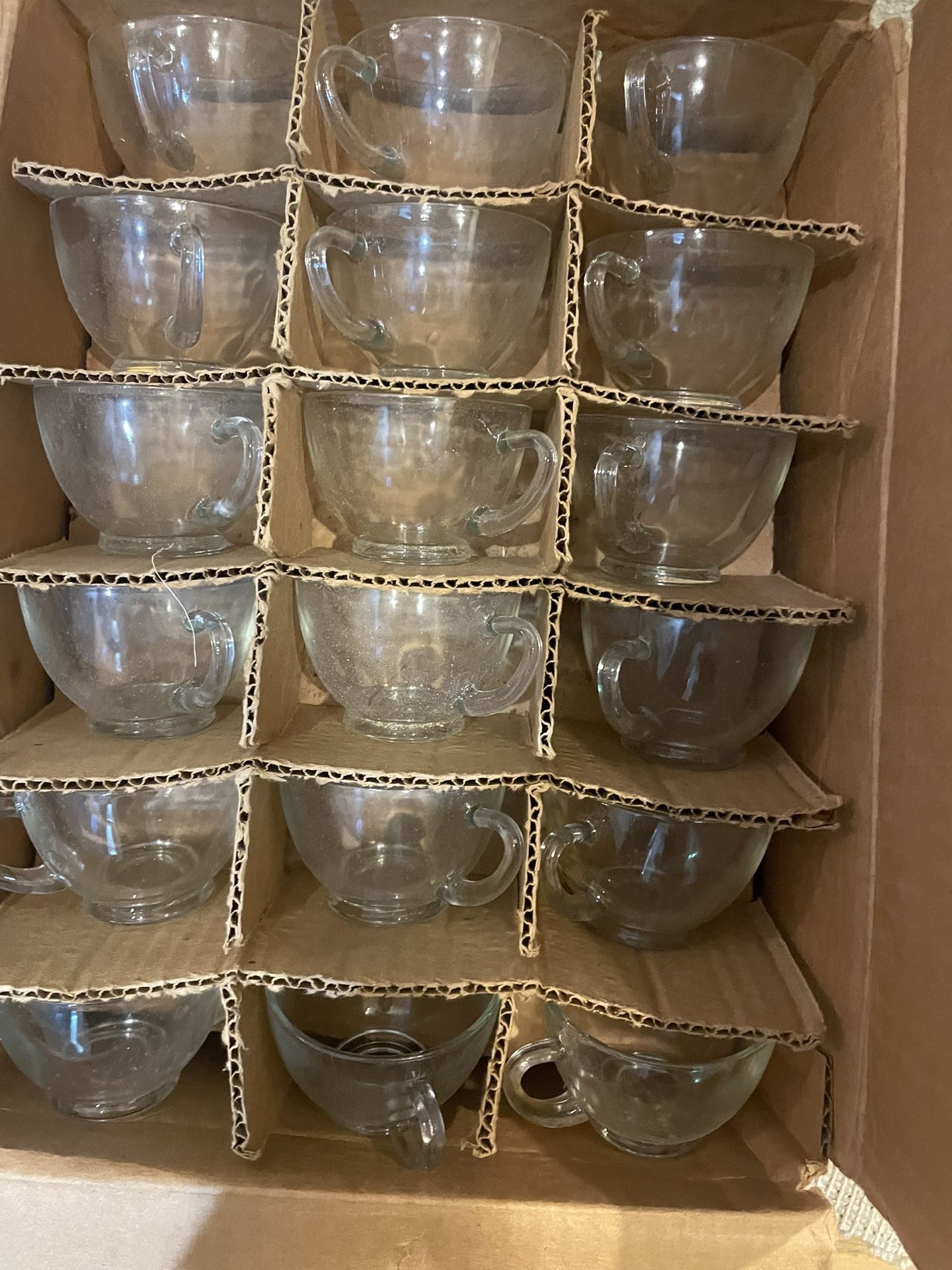 36 Anchor Hocking Vintage Punch Cups