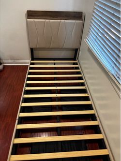 ANCTOR Twin xl Size Bed Frame with 3 Drawers
