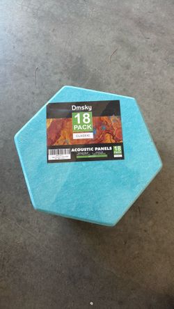 Dmsky 18-pack self-adhesive hexagon