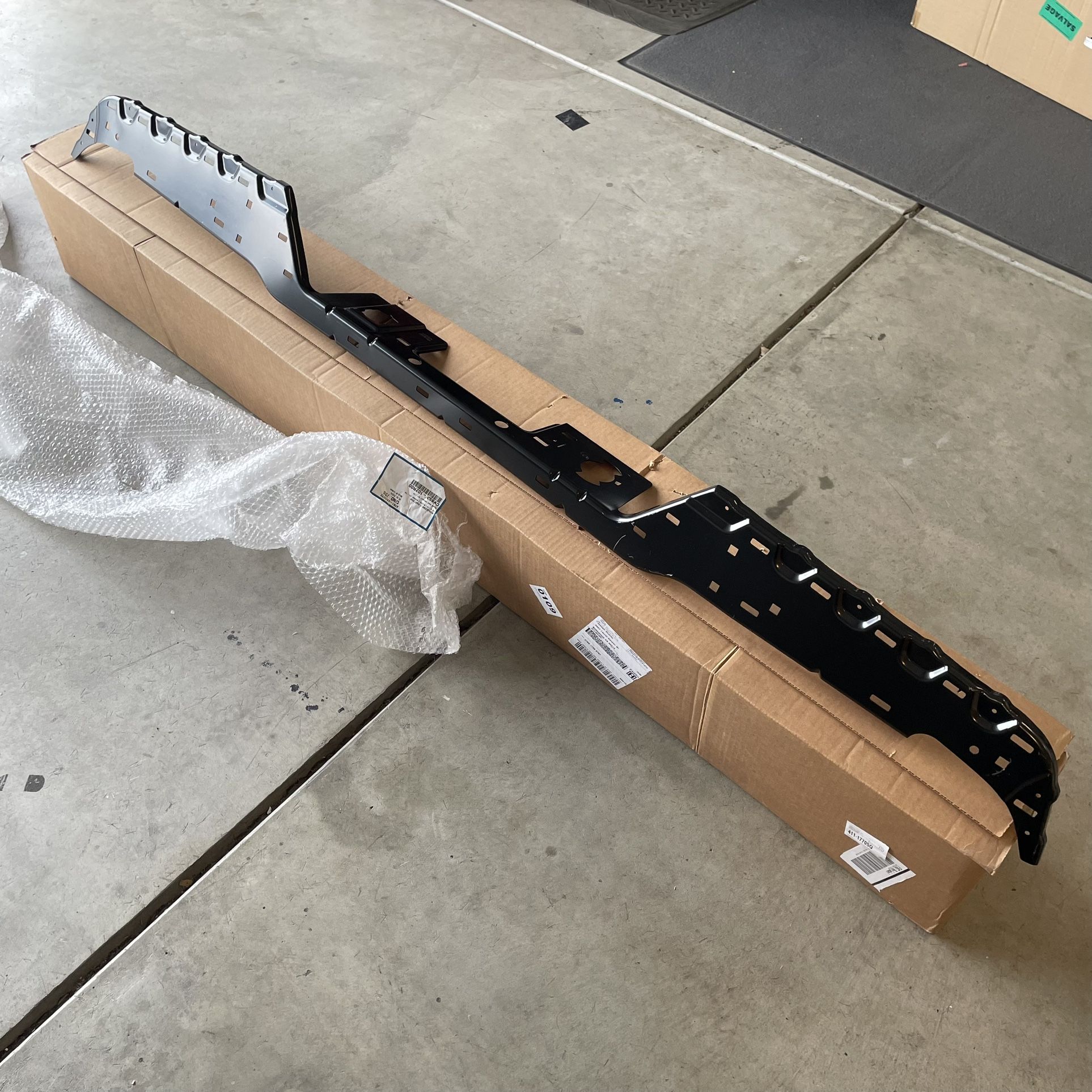 NEW - Rear Steel Bumper Reinforcement For 07-13 Chevy Or GMC 1500 Impact Bar