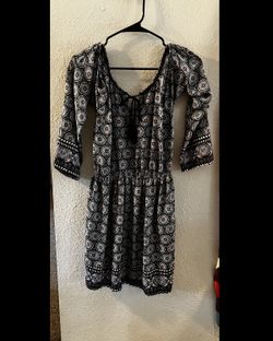 Cold shoulder tunic dress