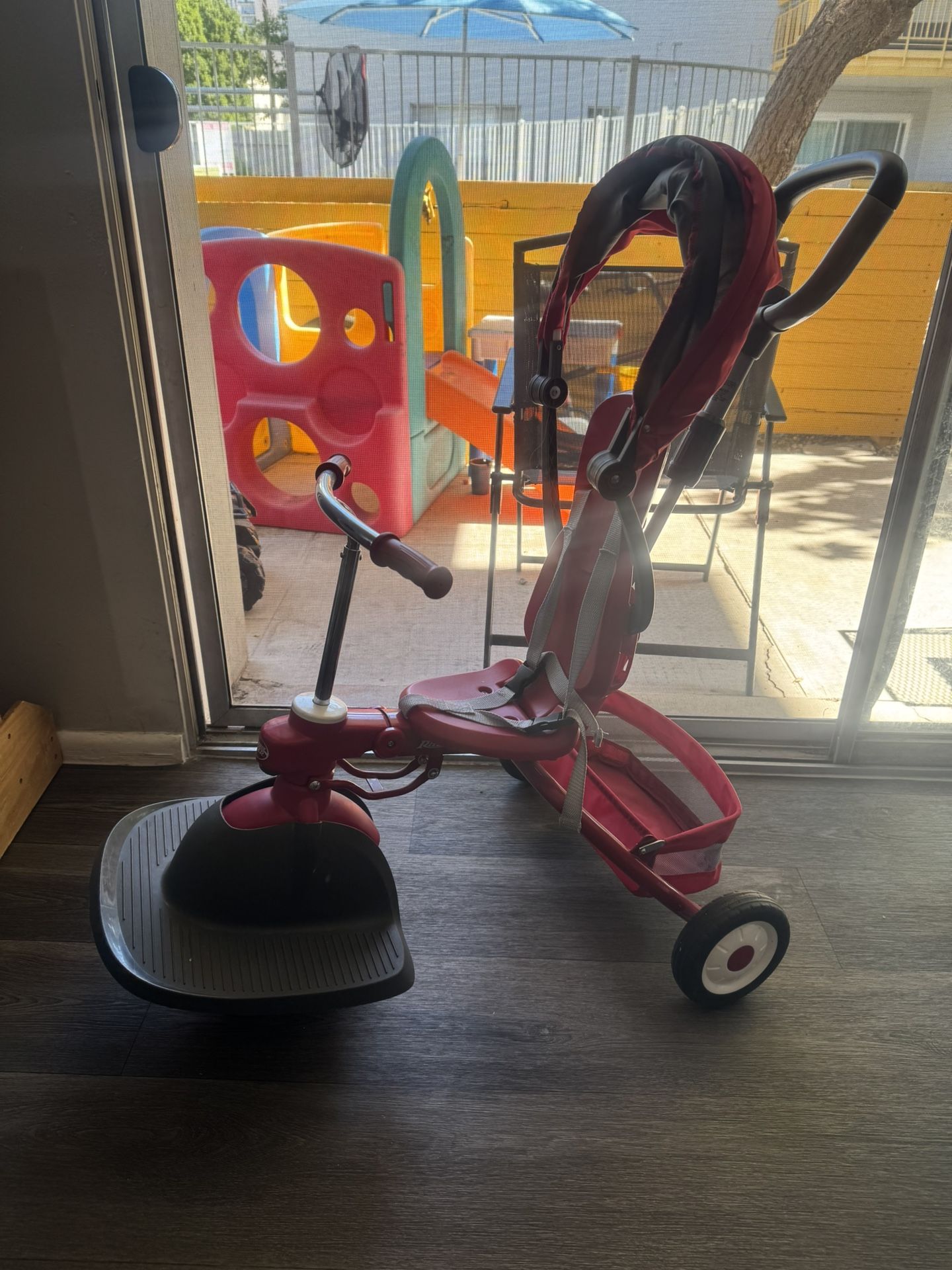 Radio Flyer Toddler Bike With Handle