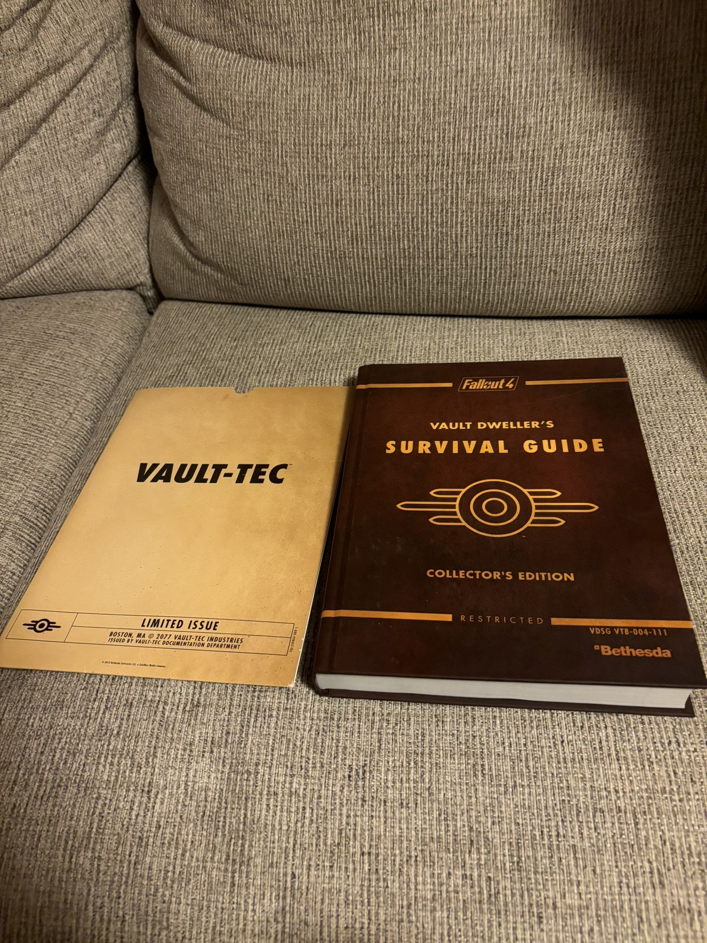 Fallout Survival Guide and Vault-Tec Posters