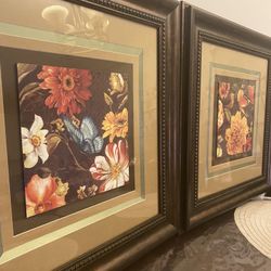 2 Flowers Painting 