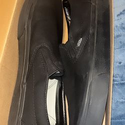 Classic Slip On Black Vans 