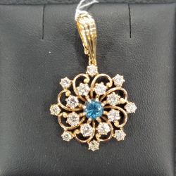 SNOWFLAKE❄️DIAMOND 💎PENDANT