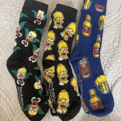 The Simpsons Crew Sock Set