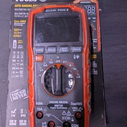 Klein Tools Auto Ranging Digital Multimeter 1000v10a60m(True RMS)(MM720)