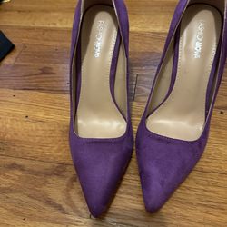 Size 8.5 Purple Heels 